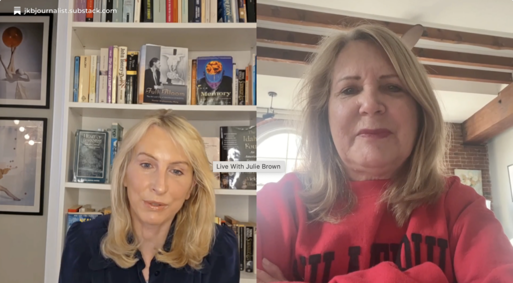 Live With Julie Brown - Vicky Ward